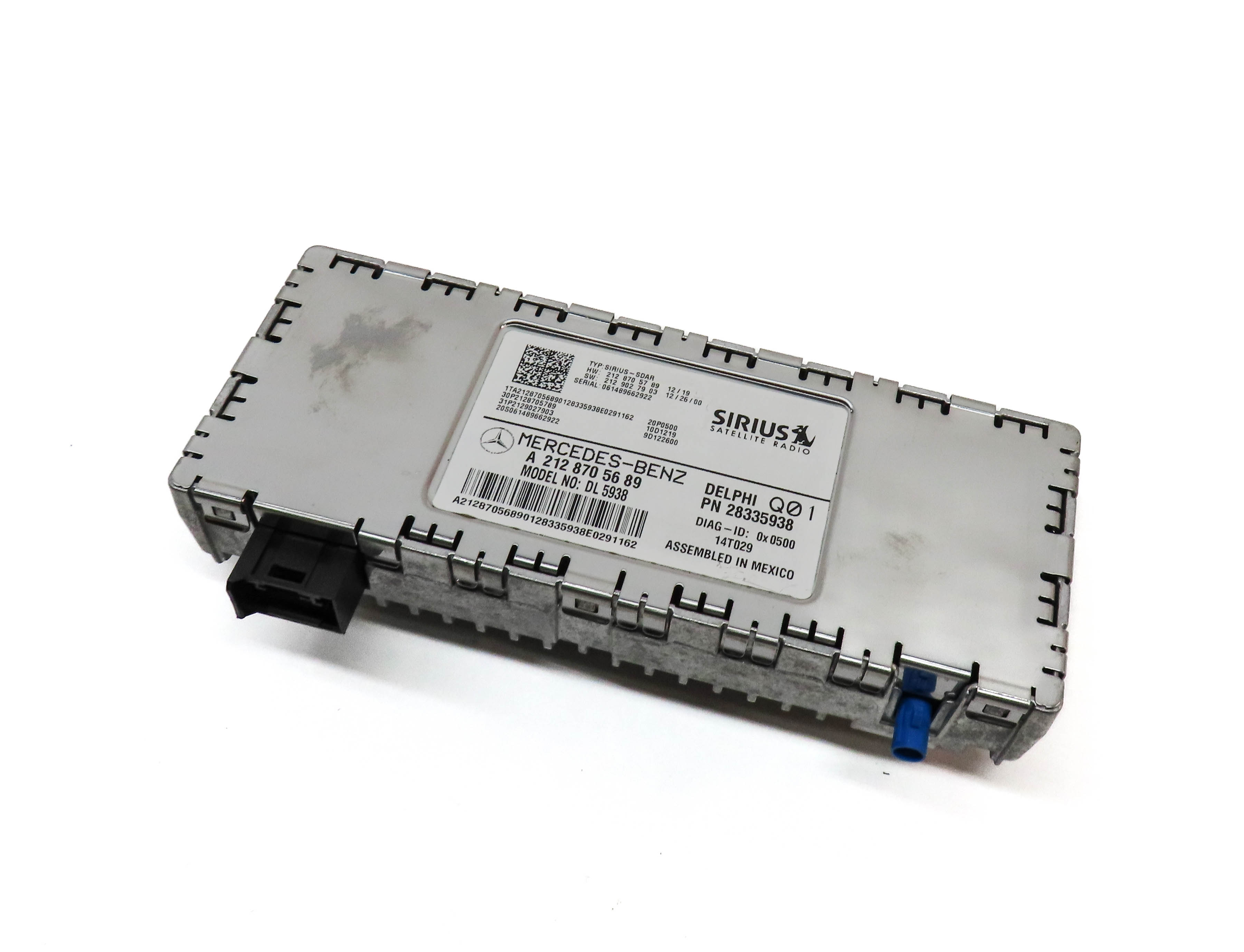 13-16 MERCEDES C300 C350 E300 E350 E550 GL350 GL450 SIRIUS SATELLITE MODULE — exact item pictured